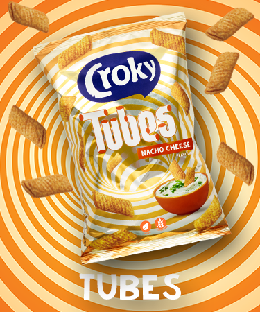 Croky Tubes Nacho Cheese