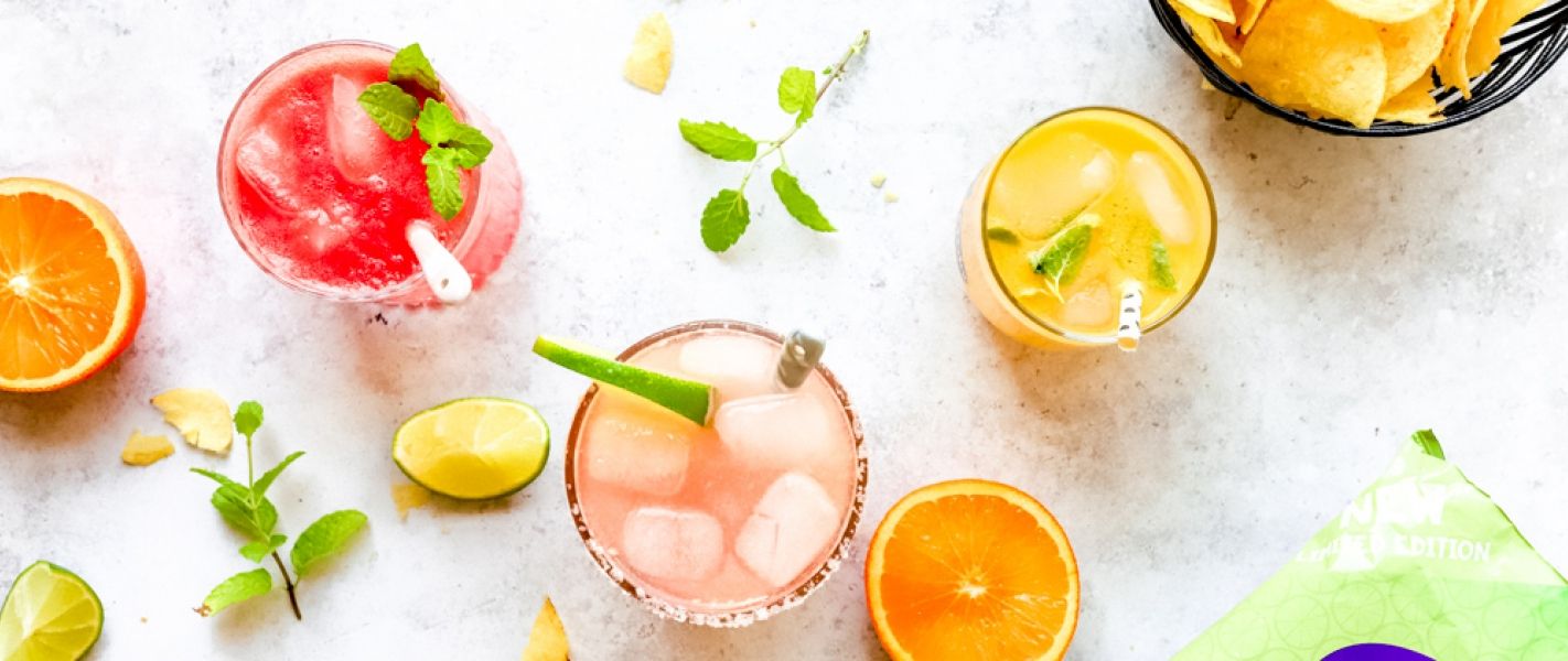 cocktails & mocktails with a touch of lime