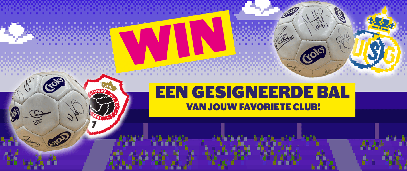 Croky Cup finale fandorp win een gesigneerde bal 