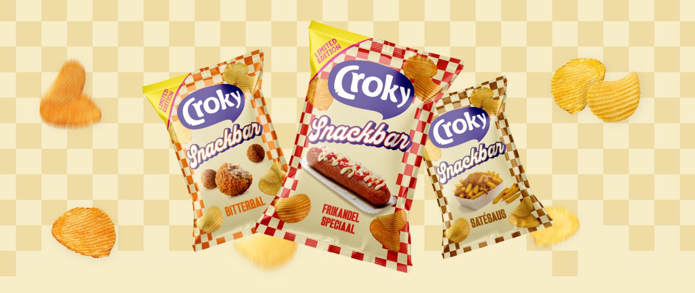 Croky Snackbar Bitterbal Frikandel Speciaal Satésaus