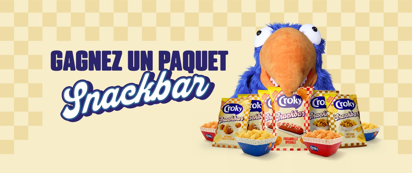 Gagnez un paquet Snackbar