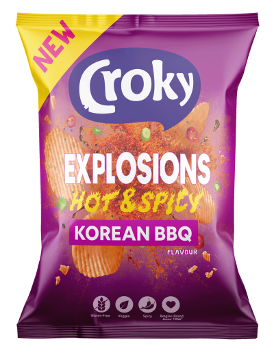 Croky Explosions Hot & Spicy Korean BBQ