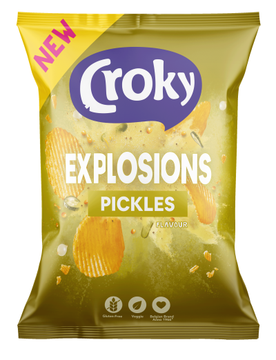 Croky Explosions Pickles