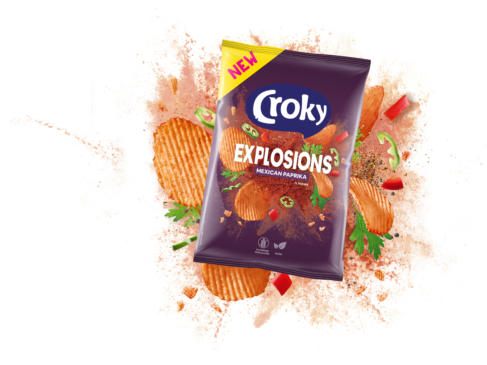 Croky Explosions Mexican Paprika 