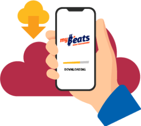 Téléchargez l'app MyB'eats