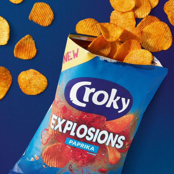 Croky Explosions Paprika Chips