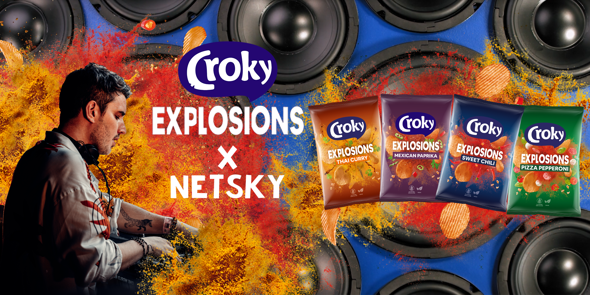 Croky Explosions x NETSKY 
